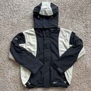 RARE Vintage Nike ACG Full Zip Jacket Windbreaker Men’s Size L Gorpcore Black